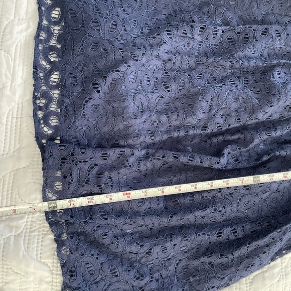 The Limited Lace A-Line Navy Dress - NWT - Picture 6 of 6